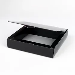 9 Choc Buffer Boxes; Black